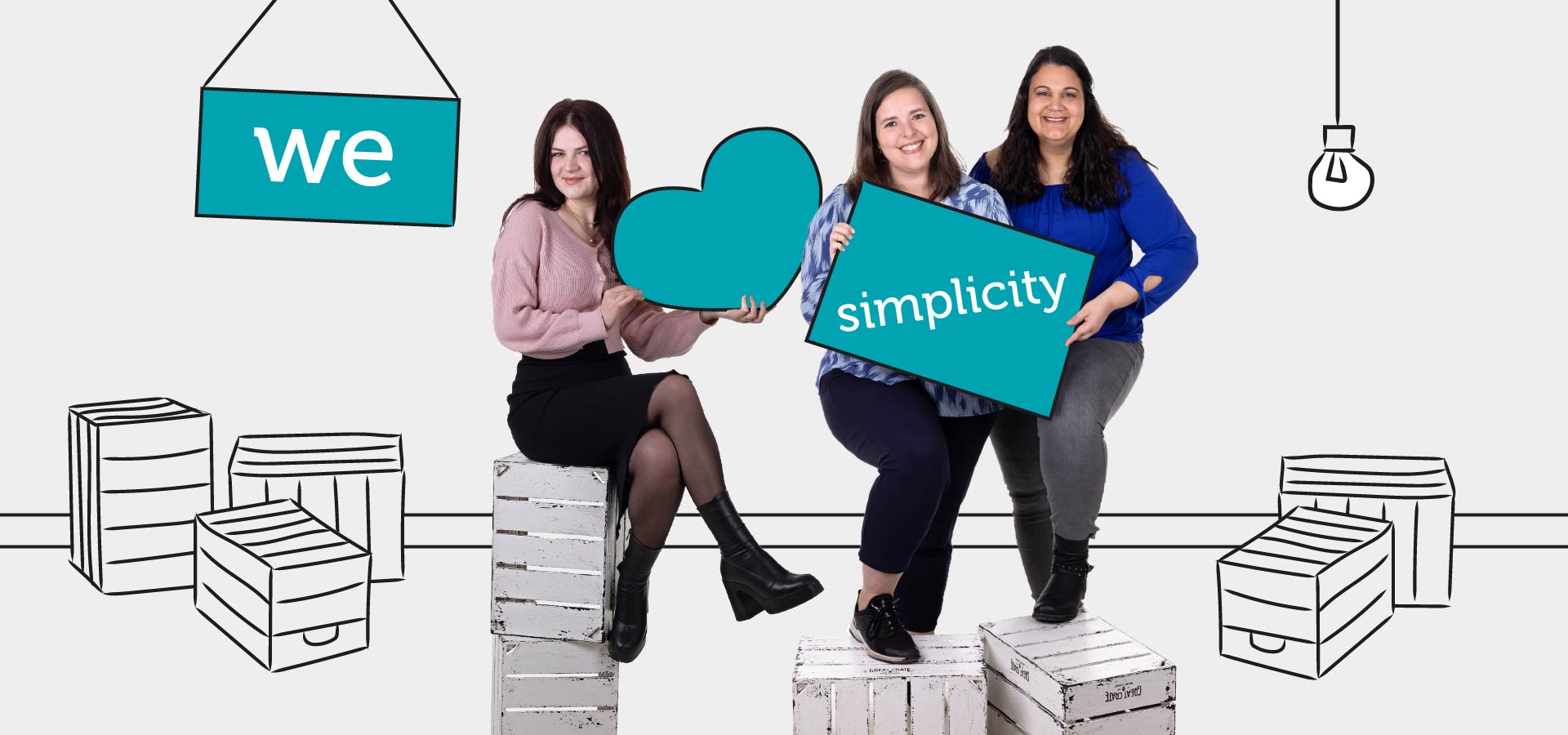 We love simpliciy